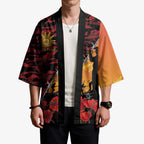 ANZAC Lest We Forget Kimono Australian Army Poppy Tribute