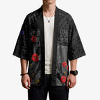Personalised New Zealand ANZAC Day Kimono Lest We Forget Soldier Memorial