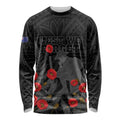 Personalised New Zealand ANZAC Day Long Sleeve Shirt Lest We Forget Soldier Memorial