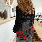 Personalised New Zealand ANZAC Day Women Casual Shirt Lest We Forget Soldier Memorial