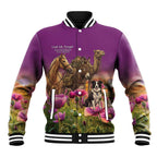 ANZAC Day Baseball Jacket Lest We Forget The Animals Of War