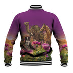 ANZAC Day Baseball Jacket Lest We Forget The Animals Of War