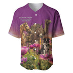 ANZAC Day Baseball Jersey Lest We Forget The Animals Of War