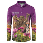 ANZAC Day Button Sweatshirt Lest We Forget The Animals Of War