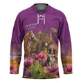 ANZAC Day Hockey Jersey Lest We Forget The Animals Of War