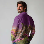 ANZAC Day Long Sleeve Polo Shirt Lest We Forget The Animals Of War
