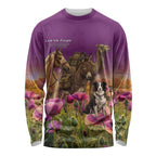 ANZAC Day Long Sleeve Shirt Lest We Forget The Animals Of War
