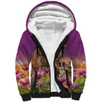ANZAC Day Sherpa Hoodie Lest We Forget The Animals Of War