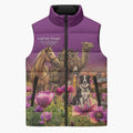 ANZAC Day Sleeveless Puffer Jacket Lest We Forget The Animals Of War