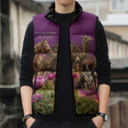 ANZAC Day Sleeveless Puffer Jacket Lest We Forget The Animals Of War