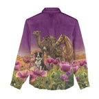 ANZAC Day Women Casual Shirt Lest We Forget The Animals Of War