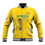 Custom Australia Soccer Baseball Jacket Aussie Aussie Oi Oi Oi