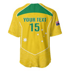 Custom Australia Soccer Baseball Jersey Aussie Aussie Oi Oi Oi