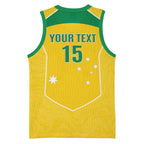 Custom Australia Soccer Basketball Jersey Aussie Aussie Oi Oi Oi