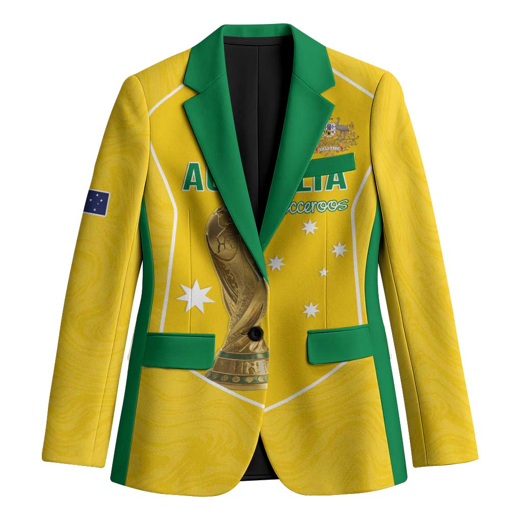 Custom Australia Soccer Blazer Aussie Aussie Oi Oi Oi