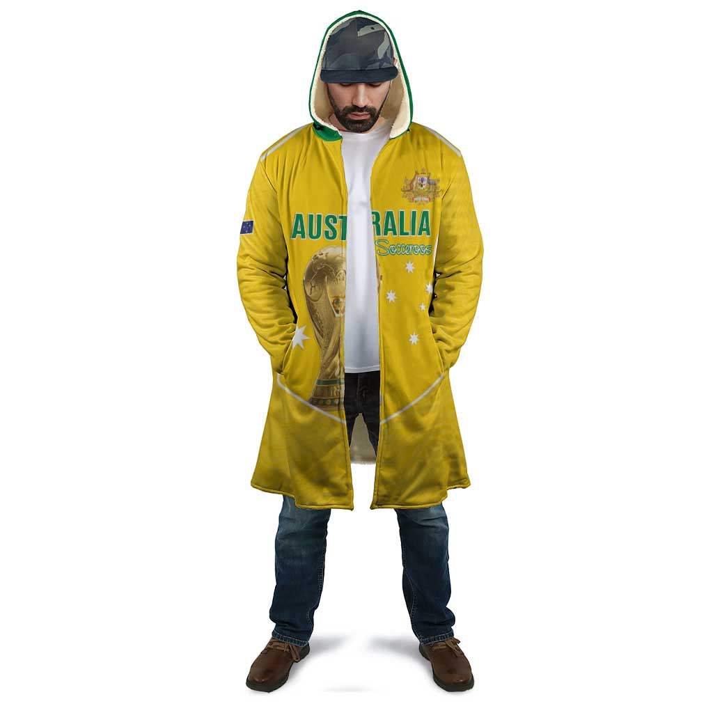 Custom Australia Soccer Cloak Aussie Aussie Oi Oi Oi