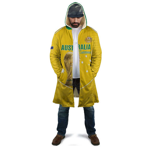 Custom Australia Soccer Cloak Aussie Aussie Oi Oi Oi