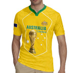 Custom Australia Soccer Rugby Jersey Aussie Aussie Oi Oi Oi