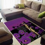 ANZAC Soldier and War Animals Area Rug We Will Remember Them