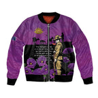 ANZAC Soldier and War Animals Bomber Jacket We Will Remember Them