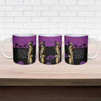 ANZAC Soldier and War Animals Ceramic Mug We Will Remember Them