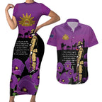 ANZAC Soldier and War Animals Couples Matching Short Sleeve Bodycon Dress and Hawaiian Shirt We Will Remember Them