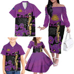 ANZAC Soldier and War Animals Family Matching Off The Shoulder Long Sleeve Dress and Hawaiian Shirt We Will Remember Them