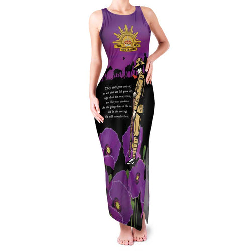 ANZAC Soldier and War Animals Family Matching Tank Maxi Dress and Hawaiian Shirt We Will Remember Them