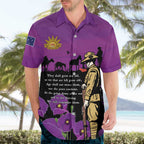 ANZAC Soldier and War Animals Hawaiian Shirt We Will Remember Them