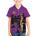 ANZAC Soldier and War Animals Kid Hawaiian Shirt We Will Remember Them