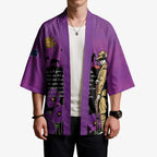 ANZAC Soldier and War Animals Kimono We Will Remember Them