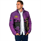 ANZAC Soldier and War Animals Padded Jacket We Will Remember Them