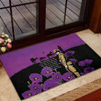 ANZAC Soldier and War Animals Rubber Doormat We Will Remember Them