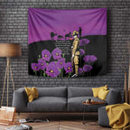 ANZAC Soldier and War Animals Tapestry We Will Remember Them