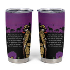 ANZAC Soldier and War Animals Tumbler Cup We Will Remember Them
