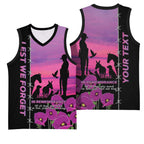 Personalised ANZAC War Animals Basketball Jersey Lest We Forget Memorial