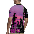 Personalised ANZAC War Animals Rugby Jersey Lest We Forget Memorial