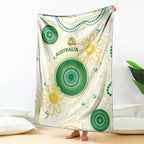 Australia Cricket Blanket Aboriginal Pattern - Aussie Hoodie