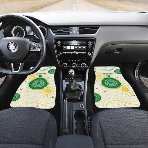 Australia Cricket Car Mats Aboriginal Pattern - Aussie Hoodie