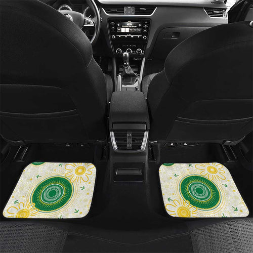 Australia Cricket Car Mats Aboriginal Pattern - Aussie Hoodie