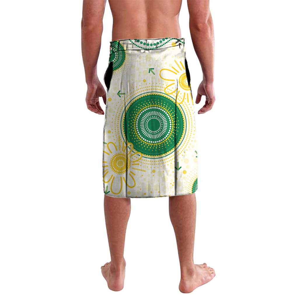 Custom Australia Cricket Lavalava Aboriginal Pattern - Aussie Hoodie