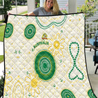 Australia Cricket Quilt Aboriginal Pattern - Aussie Hoodie