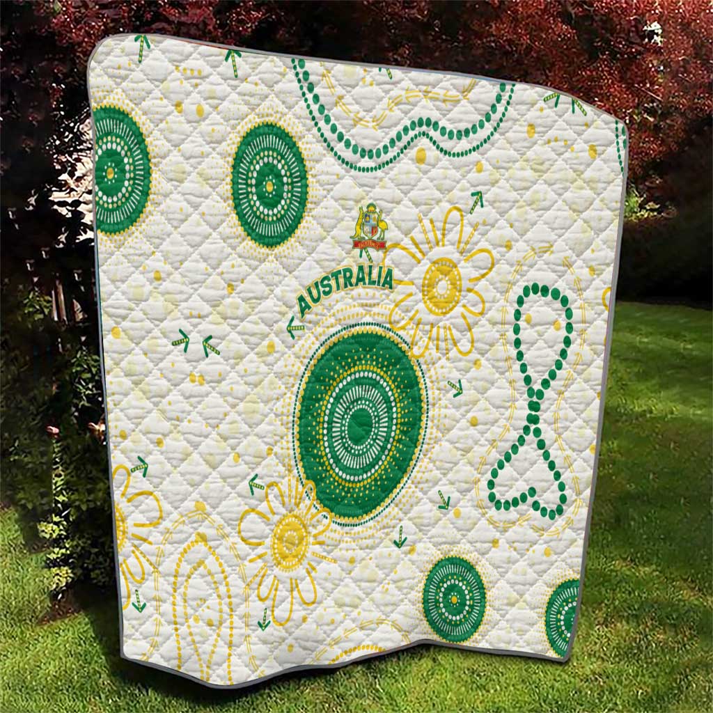Australia Cricket Quilt Aboriginal Pattern - Aussie Hoodie