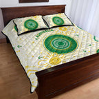 Australia Cricket Quilt Bed Set Aboriginal Pattern - Aussie Hoodie
