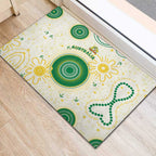Australia Cricket Rubber Doormat Aboriginal Pattern - Aussie Hoodie