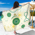 Australia Cricket Sarong Aboriginal Pattern - Aussie Hoodie