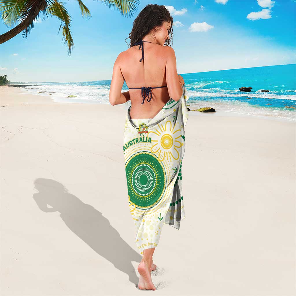Australia Cricket Sarong Aboriginal Pattern - Aussie Hoodie