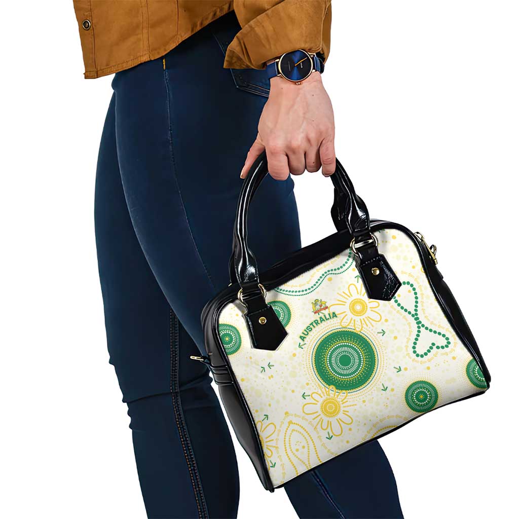 Australia Cricket Shoulder Handbag Aboriginal Pattern - Aussie Hoodie