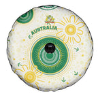 Australia Cricket Spare Tire Cover Aboriginal Pattern - Aussie Hoodie