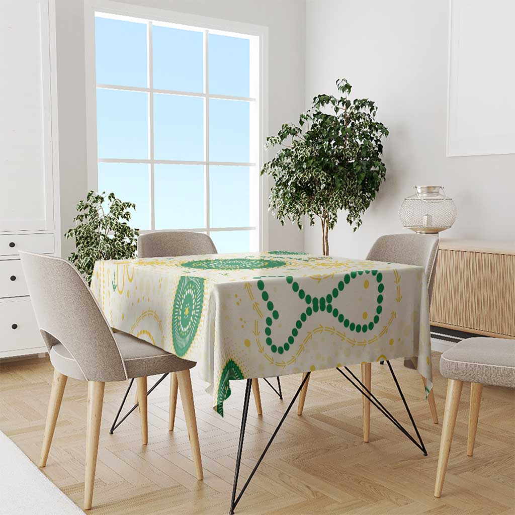 Australia Cricket Tablecloth Aboriginal Pattern - Aussie Hoodie